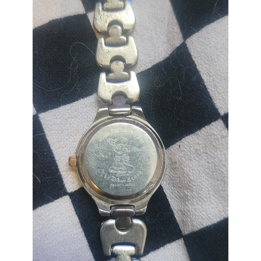 Disney Mickey‎ Mouse Women's Bracelet Watch Silver Tone Dead Battery